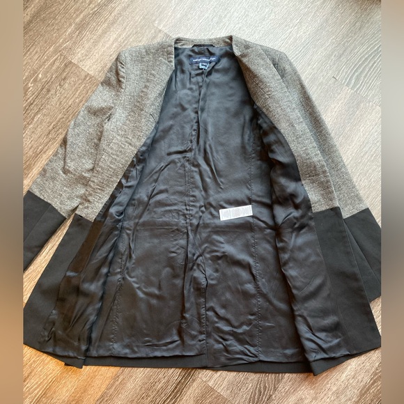French Connection Mid Length Color Block Blazer Jacket - Picture 5 of 13